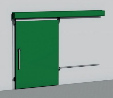 cửa panel kho lạnh – Manual Sliding Door
